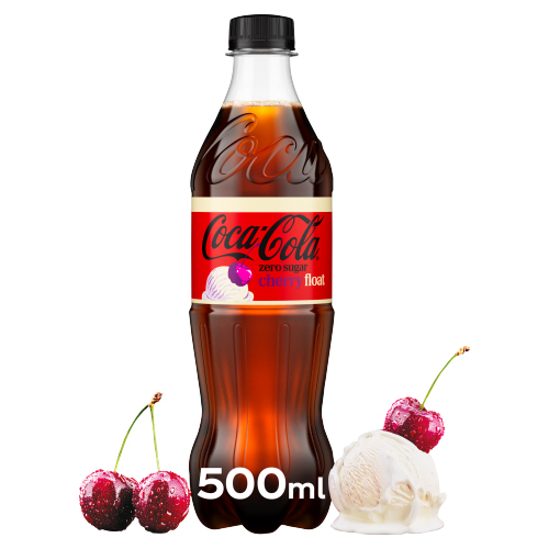 COKE ZEROCHERRY VANILLA FLOAT 500ML