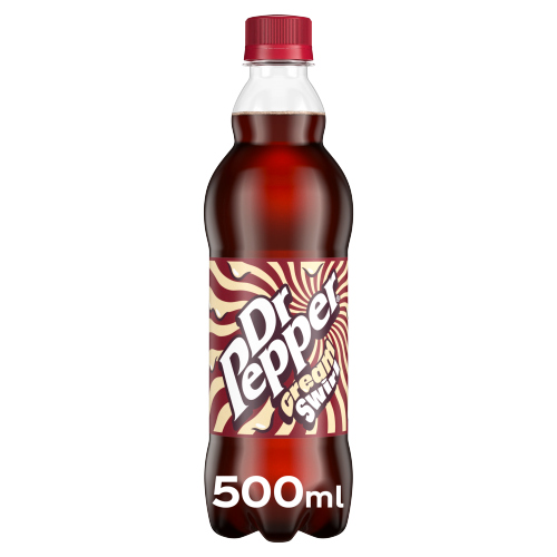DR PEPPER CREAM SWIRL PET 500ML