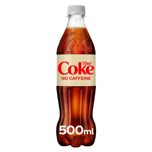 DIET COKE CAFFEINE FREE 500ML