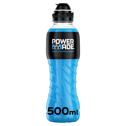 POWERADE BERRY TROPICAL SPORTS DRINK PET 500ML
