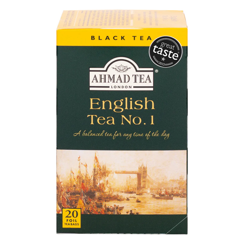 AHMAD TEAS ENGLISH TEA NO.1 TEA BAGS 2G