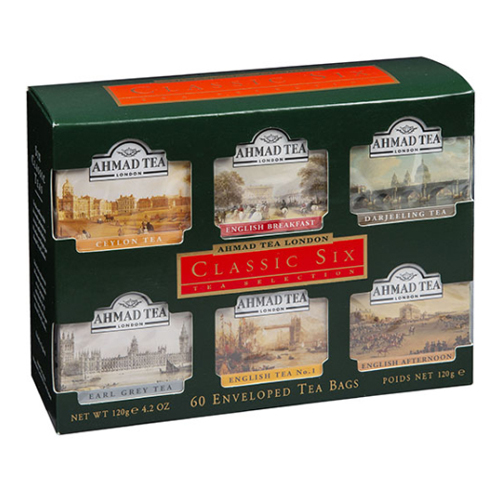 AHMAD TEAS CLASSIC SIX SELECT 10 TEA BAGS