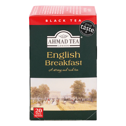 AHMAD TEAS EXPLORE LONDON ENGLISH BREAKFAST 20 TEA BAG