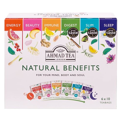 AHMAD TEAS GIFT SET NATURAL BENEFITS 95G