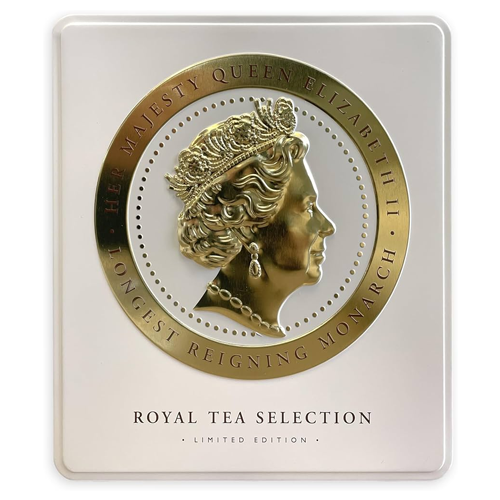 AHMAD TEAS QUEEN CAMEO TIN IVORY 48 BAGS