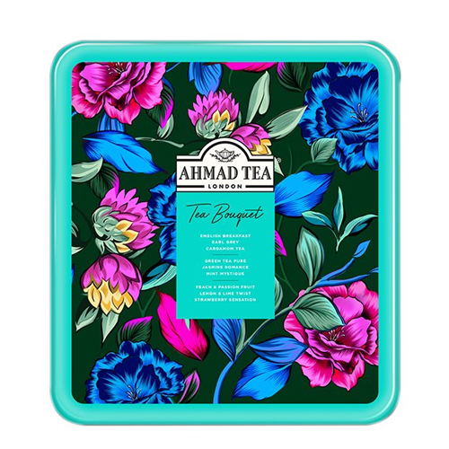 AHMAD TEAS BOUQUET LARGE SQ 8 BAGS