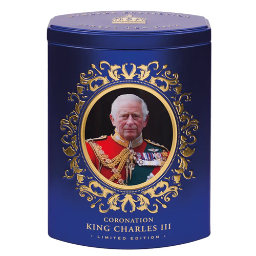 AHMAD TEAS BLUE KING CORONATION CADDY 80G