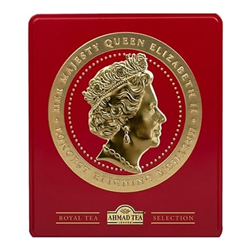 AHMAD TEAS QUEEN CAMEO TIN RED 12X 32S