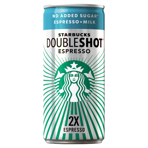 STARBUCKS DOUBLES HOT ESPRESSO NAS ICED COFFEE 200ML