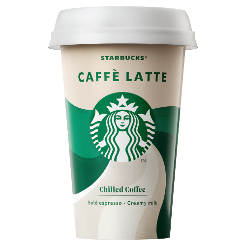 STARBUCKS CHILLED CUP CAFE LATTE 220ML