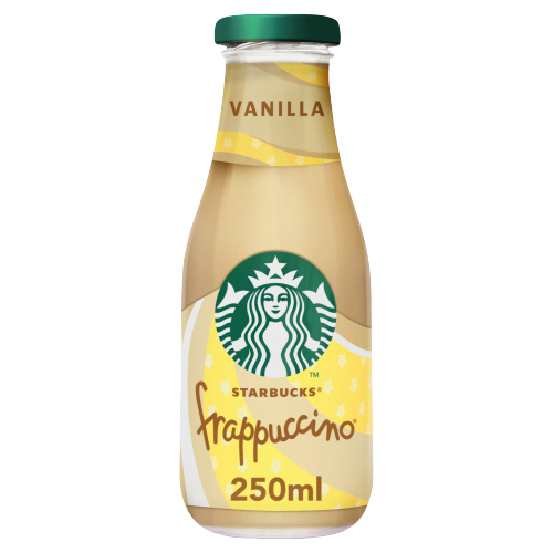 STARBUCKS FRAPPUCCINO VANILLA GLASS 250ML