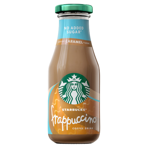 STARBUCKS FRAPPUCCINO CARAMEL NAS GLASS 250ML