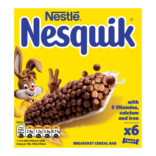 NESQUIK CEREAL BARS 150G