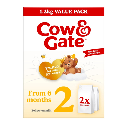 COW & GATE FOLLOW ON MILK POWDER BIG PACK 600G