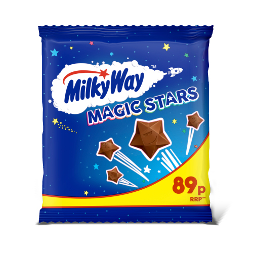 MILKY WAY MILK CHOCOLATE MAGIC STARS BAG PMP 89P 33G