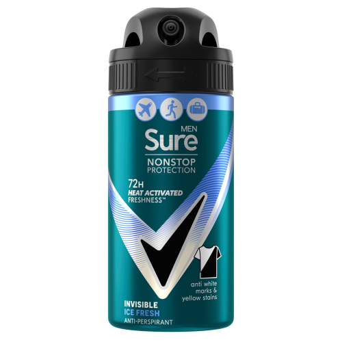 SURE MEN APA LNVISIBLE ICE COMPLETE 75ML