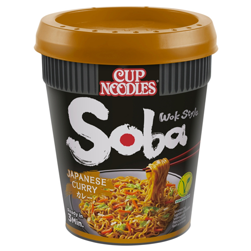 NISSIN CUP NOODLES SOBA WOK STYLE JAPANESE CURRY 90G