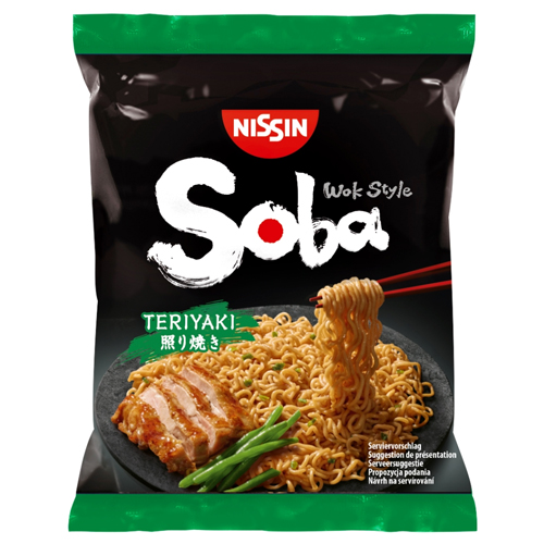 NISSIN SOBA BAG TERIYAKI 110G