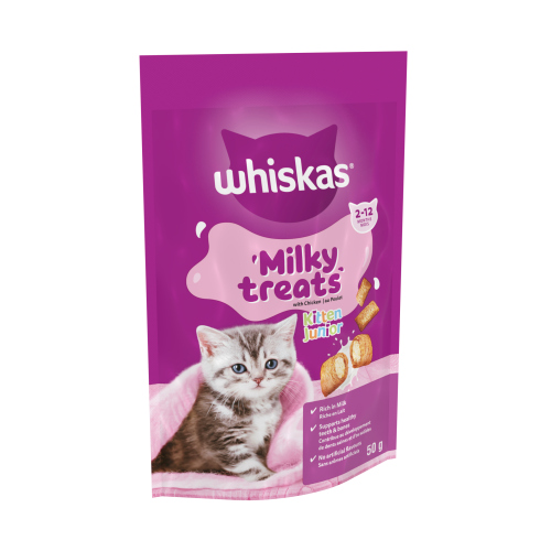 WHISKAS KITTEN MILKY TREATS 50G