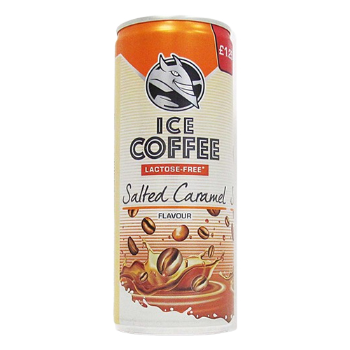 HELL ICE COFFEE SALTED CARAMEL PMP £1.25 250ML