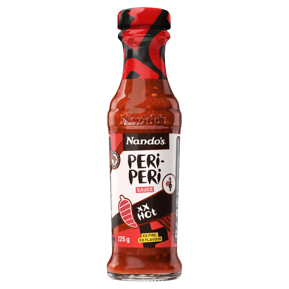 NANDO'S XX HOT PERI-PERI SAUCE 125G