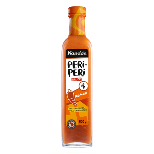 NANDO'S MEDIUM PERI PERI SAUCE 500ML