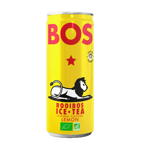 BOS ORGANIC LEMON ROOIBOS ICE TEA 12X250ML