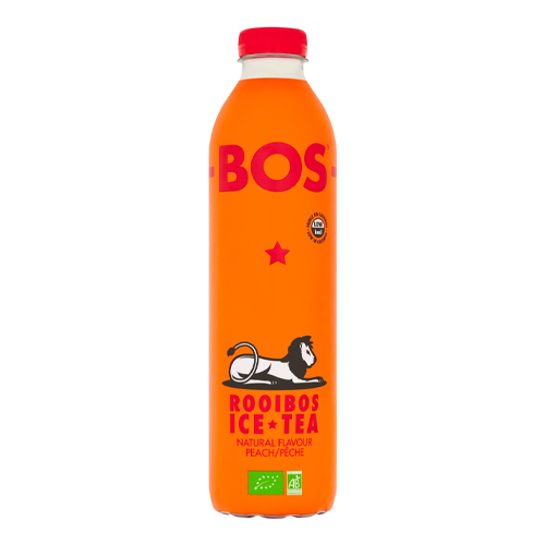 BOS ORGANIC PEACH ROOIBOS ICE TEA 1L