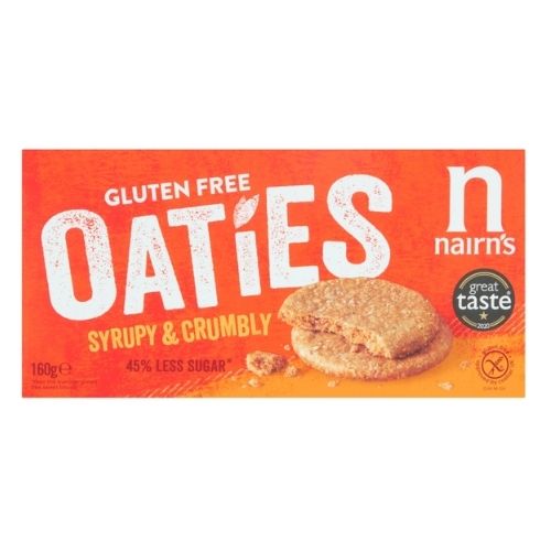 NAIRNS GLUTEN FREE OATIES 160G