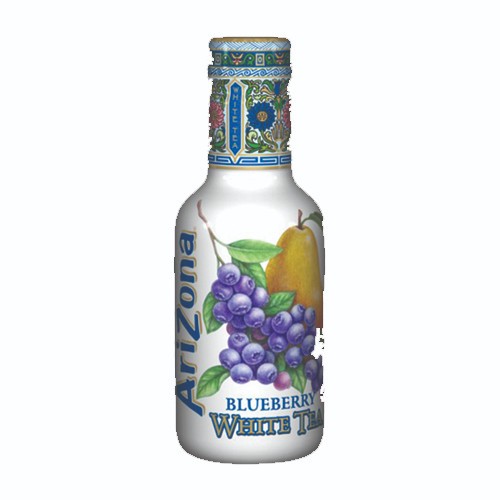 ARIZONA WHITE TEA BLUEBERRY 500ML