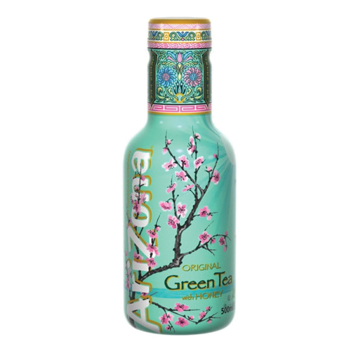 ARIZONA GREEN TEA HONEY 6X 500ML