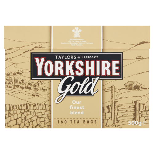 TAYLORS YORKSHIRE GOLD 160 TEA BAGS 500G