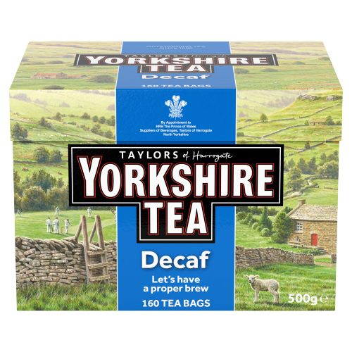 TAYLORS YORKSHIRE DECAF 160 BAGS 500G