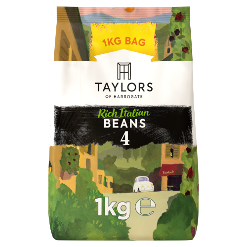 TAYLORS OF HARROGATE RICH ITALIAN ROAST COFFEE BEANS 1KG