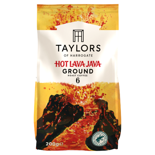 TAYLORS HOT LAVA JAVA GROUND COFFEE 200G