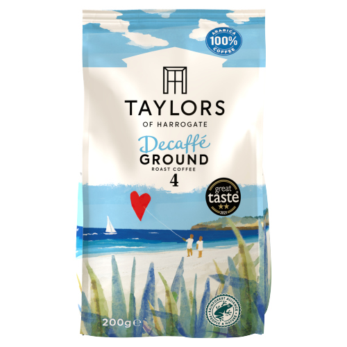 TAYLORS DECAFFE GROUND COFFEE 200G