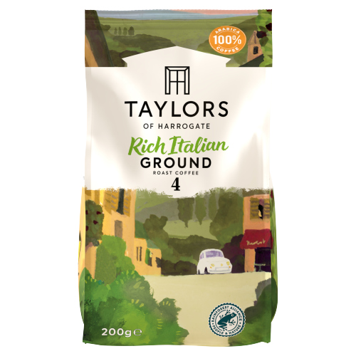 TAYLORS RICH ITALIAN GROUND COFFEE 200G