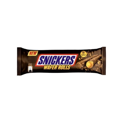 SNICKERS WAFER ROLLS 12PK 22.5G