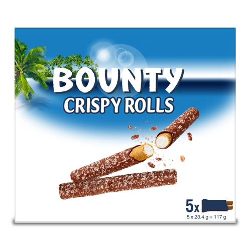 BOUNTY CRISPY ROLLS 5PK 23.5G