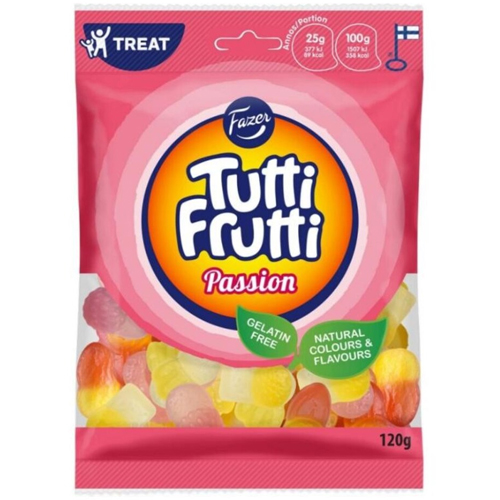 FAZER TUTTI FRUTTI PASSION 120G