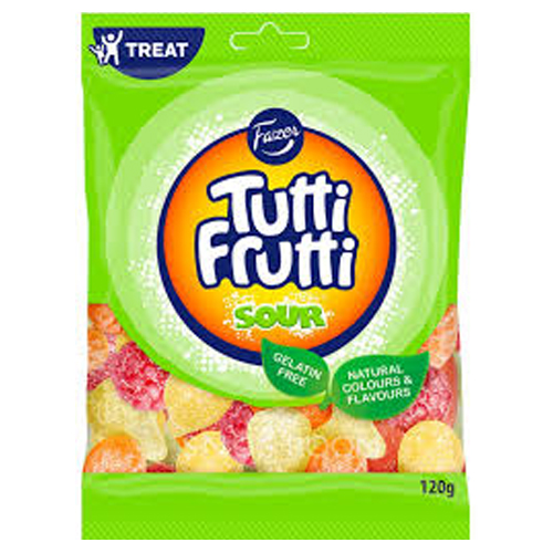 FAZER TUTTI FRUTTI SOUR 120G