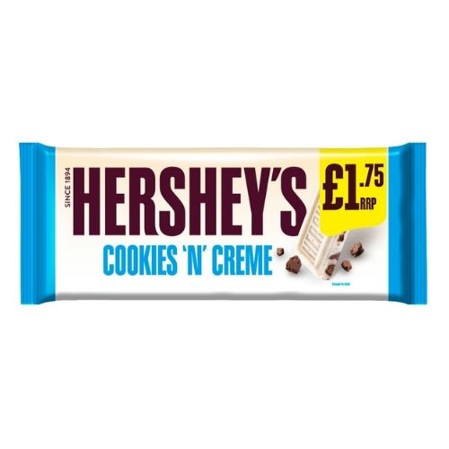 HERSHEY'S COOKIES & CRÈME PMP £1.75 90G