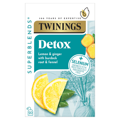TWININGS SUPERBLENDS DETOX 20S