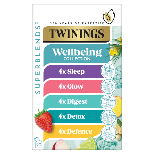 TWININGS SUPERBLENDS WELLNESS 37G