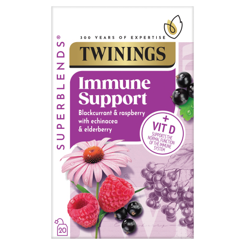 TWININGS SUPERBLENDS IMMUNE SUPPORT 20S