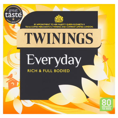 TWININGS EVERYDAY TEA 80'S