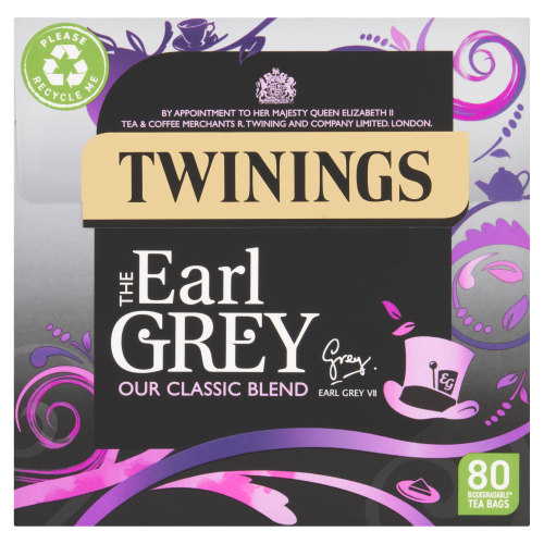 TWININGS EARL GREY 80'S