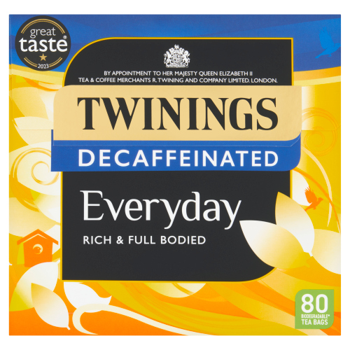 TWININGS EVERYDAY BREAKFAST DECAF 80S