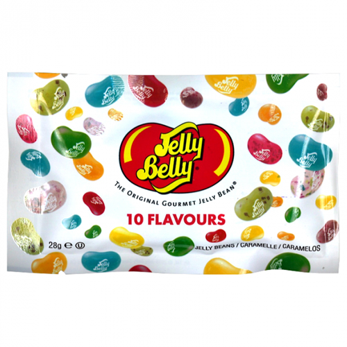 JELLY BELLY 10 FLAVOURS JELLY BEANS 28G