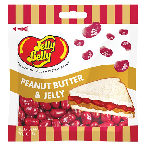 JELLY BELLY PEANUT BUTTER & JELLY 70G